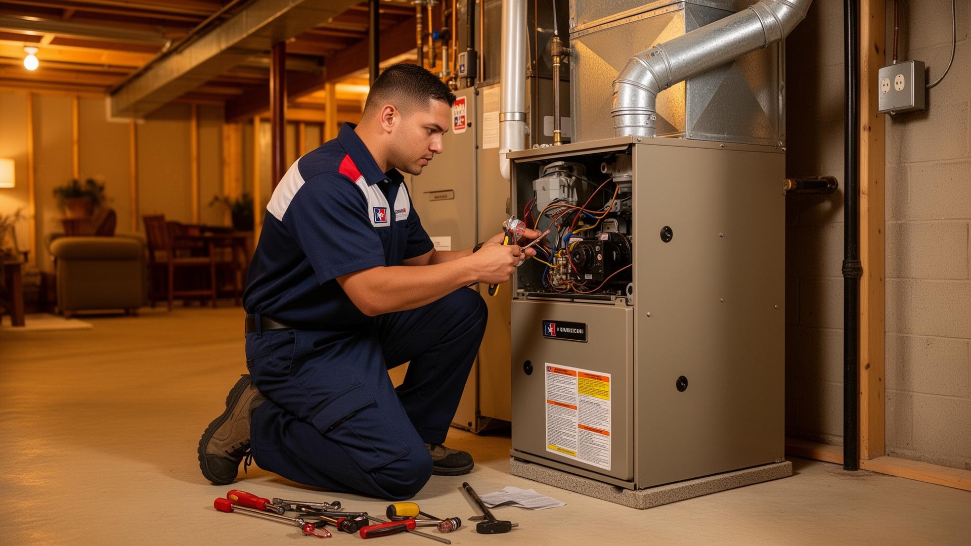 Furnace replacement in Bowie MD